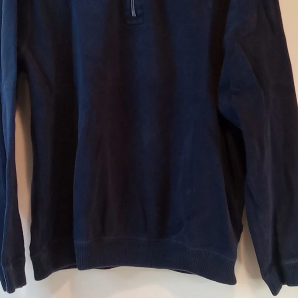 Tommy Bahama 1/4 Zip Reversible Pullover Sweater Men's Sz Med EUC NICE!